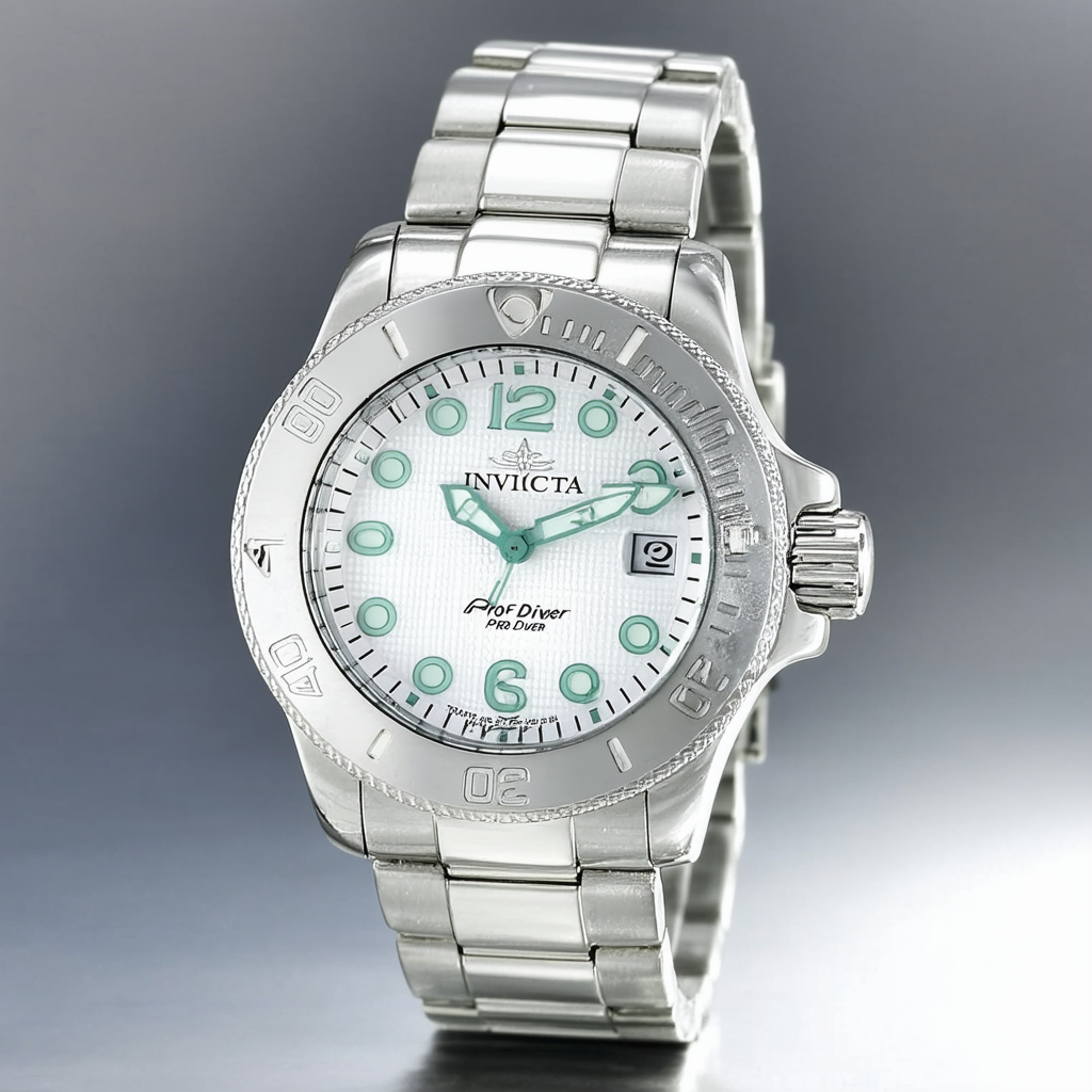 Invicta Women's 21538 Pro Diver Analog Display Quartz Silver Watch