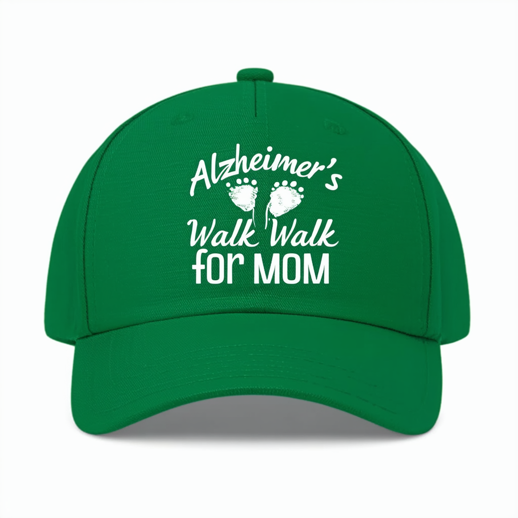 CafePress Alzheimers Walk for Mom Cap Baseball Cap