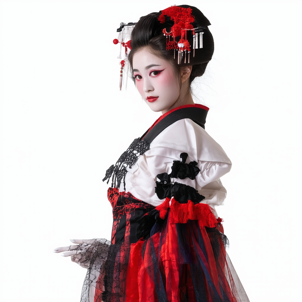 Rubie's Costume Co Women's Gothic Geisha Costume