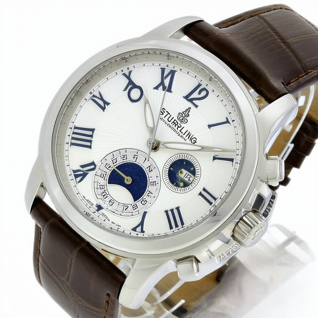 Stuhrling Original Men's 247.332B654 Classic Baily Automatic Retrograde Date Watch