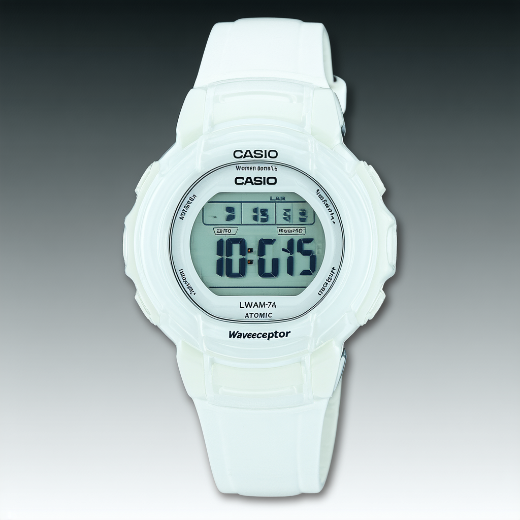 Casio Women's LWAM140-7A Solar Atomic Waveceptor Sports Watch