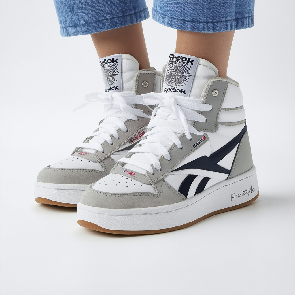 Reebok Women's Freestyle Hi T Shirt Sneaker