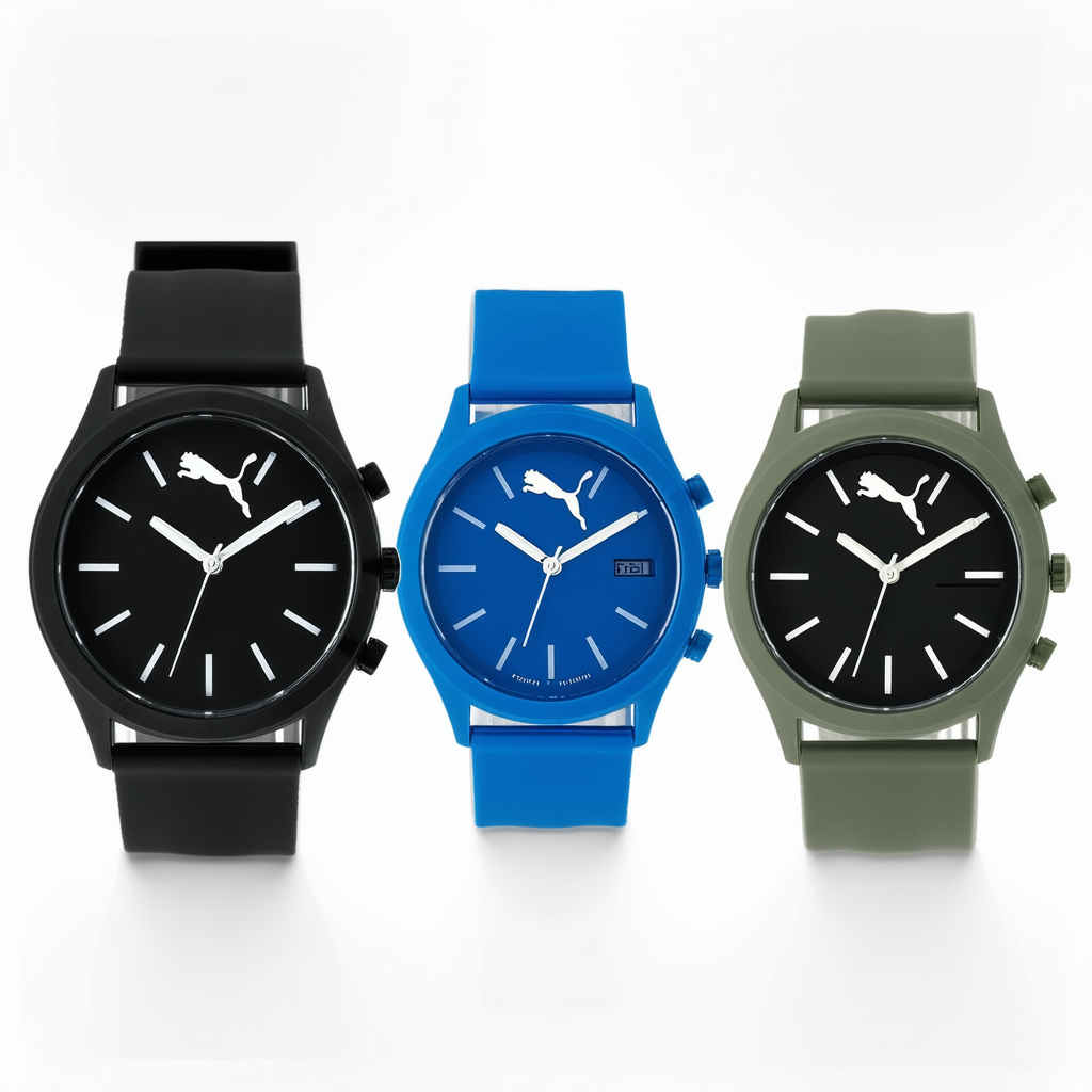 PUMA Men's PU103201004 Move Silicone Analog Watch