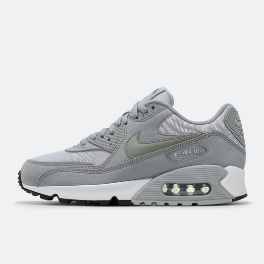 Nike Air Max 90 Premium Women's Shoe Wolf Grey/Sail 443817-011 (6.5 B(M) US)