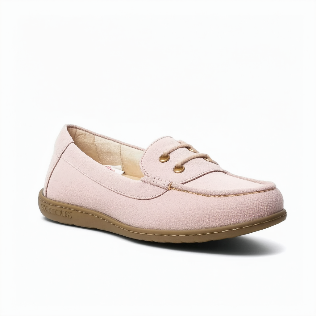 Skechers Women's Chill Luxe-Buttoned Up Flat