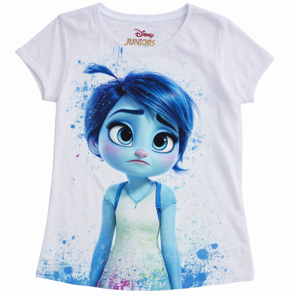 Disney Juniors Inside Out Sadness Graphic T-Shirt