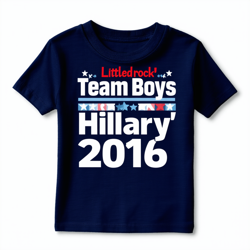 Threadrock Little Boys' Team Hillary 2016 Toddler T-Shirt