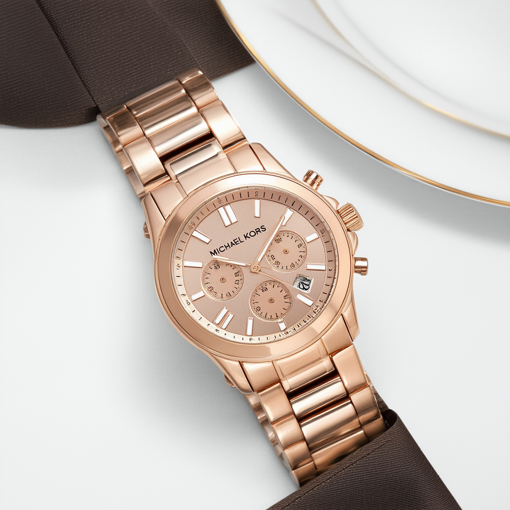 Michael Kors Women's MK3348 - Kerry Rose Gold Tone Watch