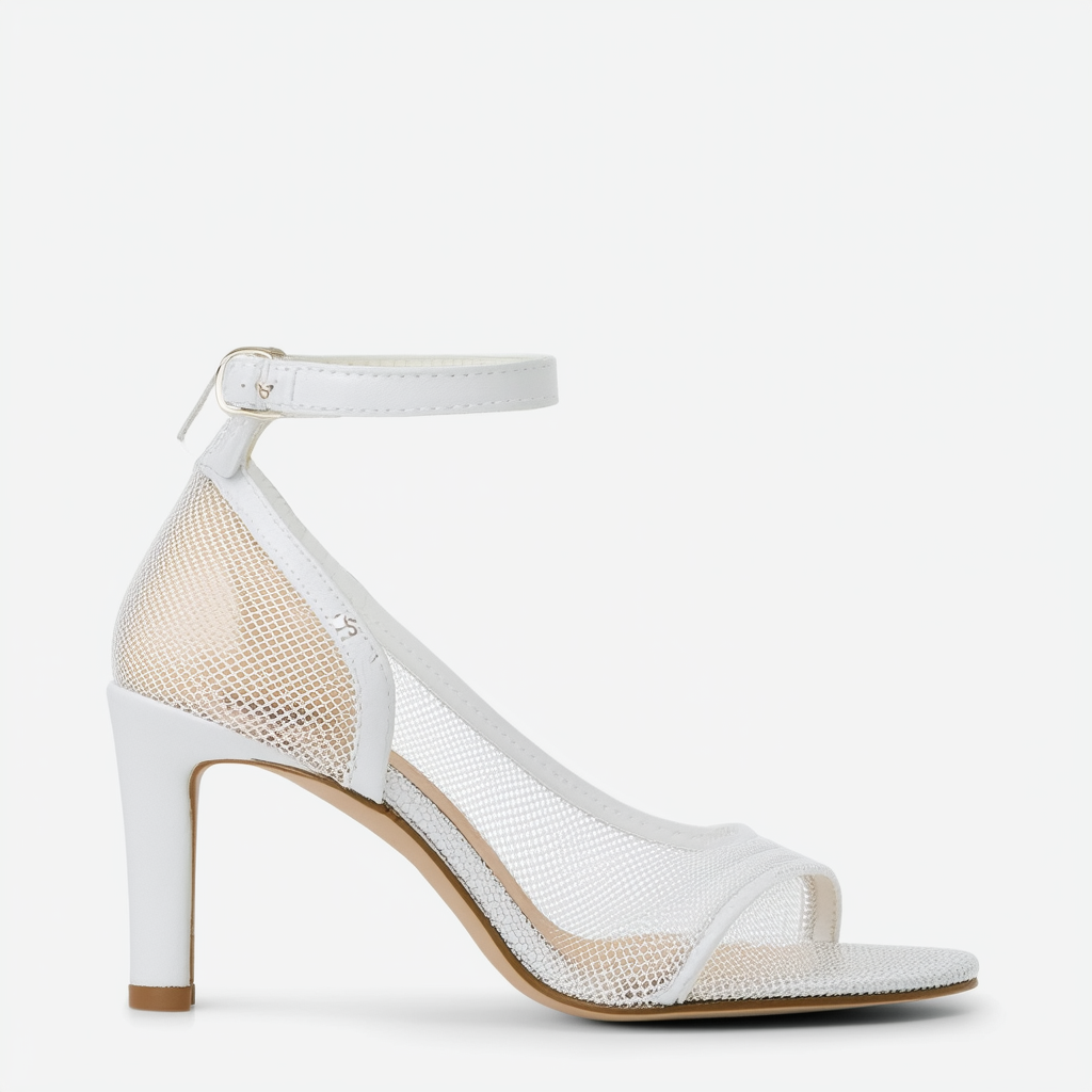 GUESS Factory Adalie Mesh Heels