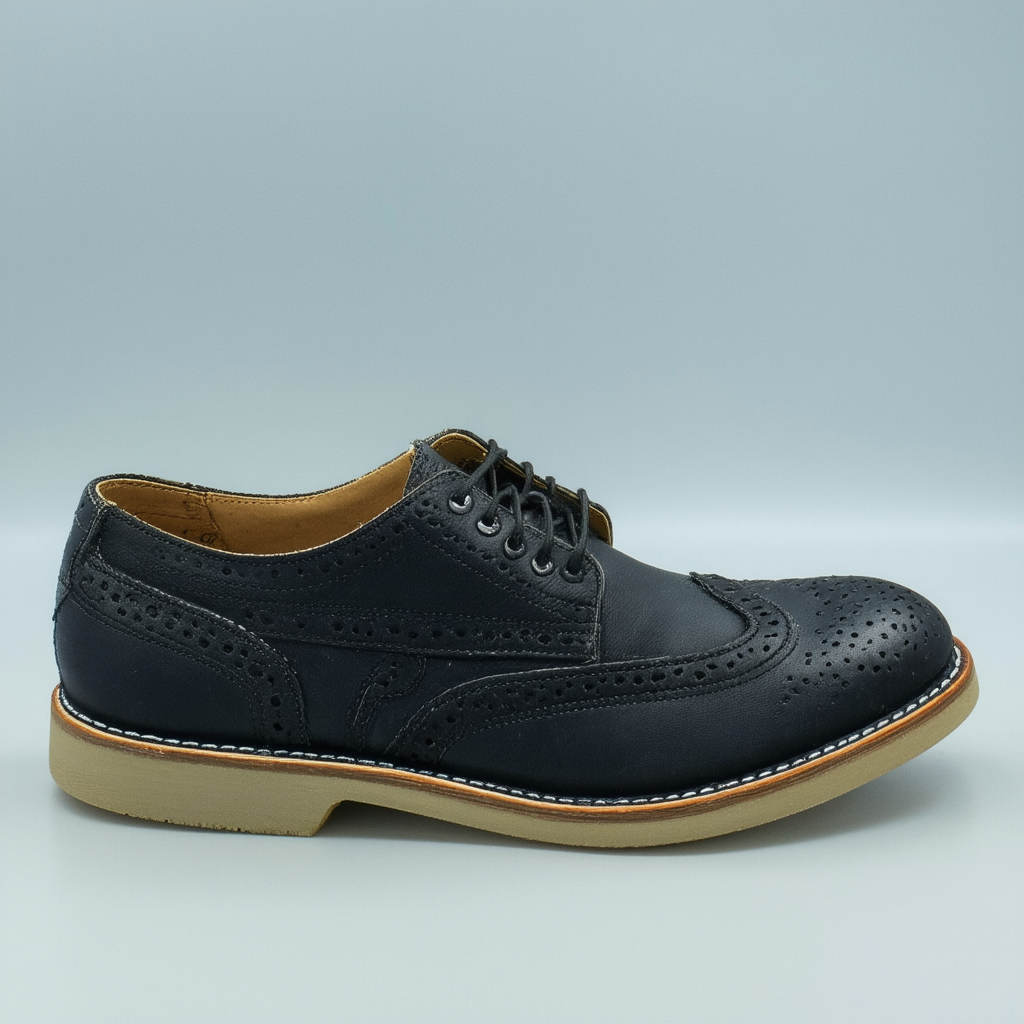 TOMS Men's Brogue Black Casual Shoe 12 Men US