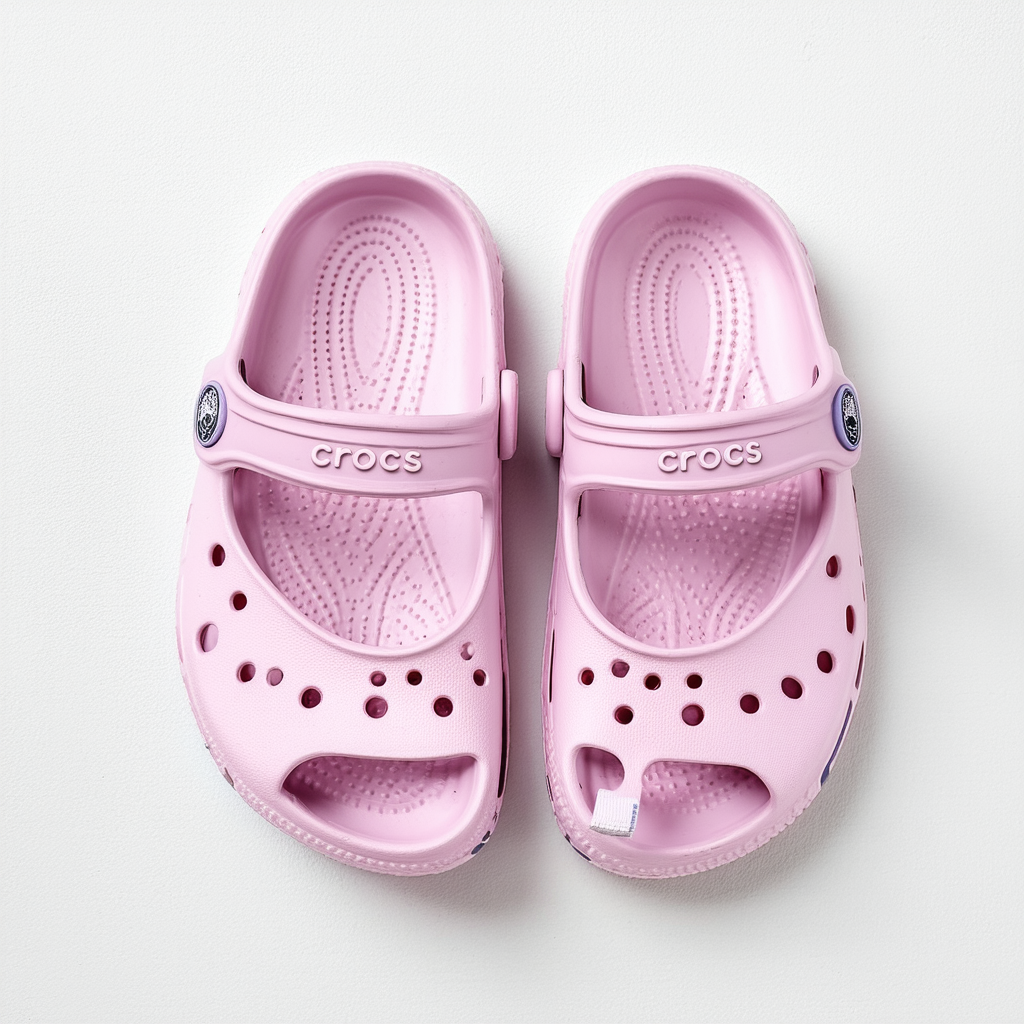 Crocs Girls' Huarache Slingback Flat J