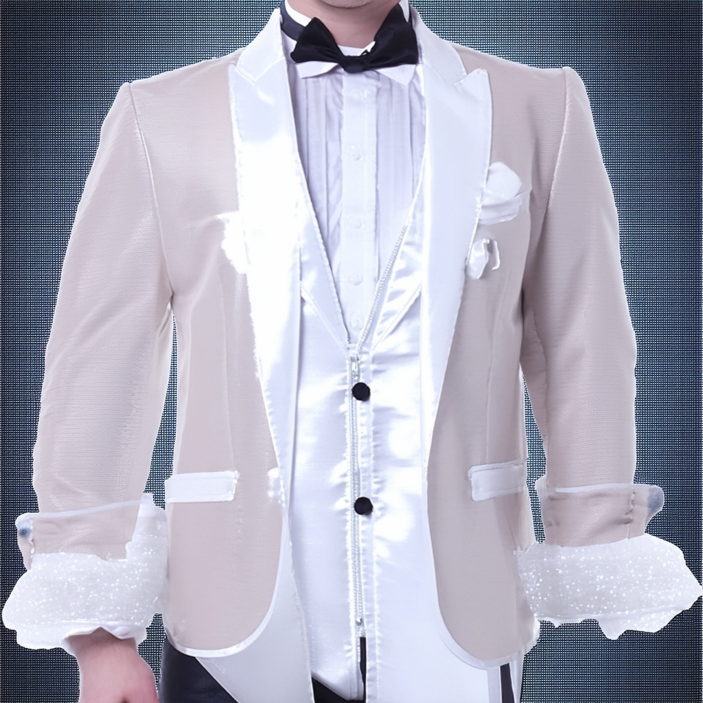 Forum Novelties Men's Instant Zip-Up Tuxedo Costume
