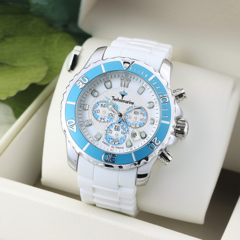 Technomarine Women's TM-115124 Cruise Jellyfish Analog Display Swiss Quartz White Watch