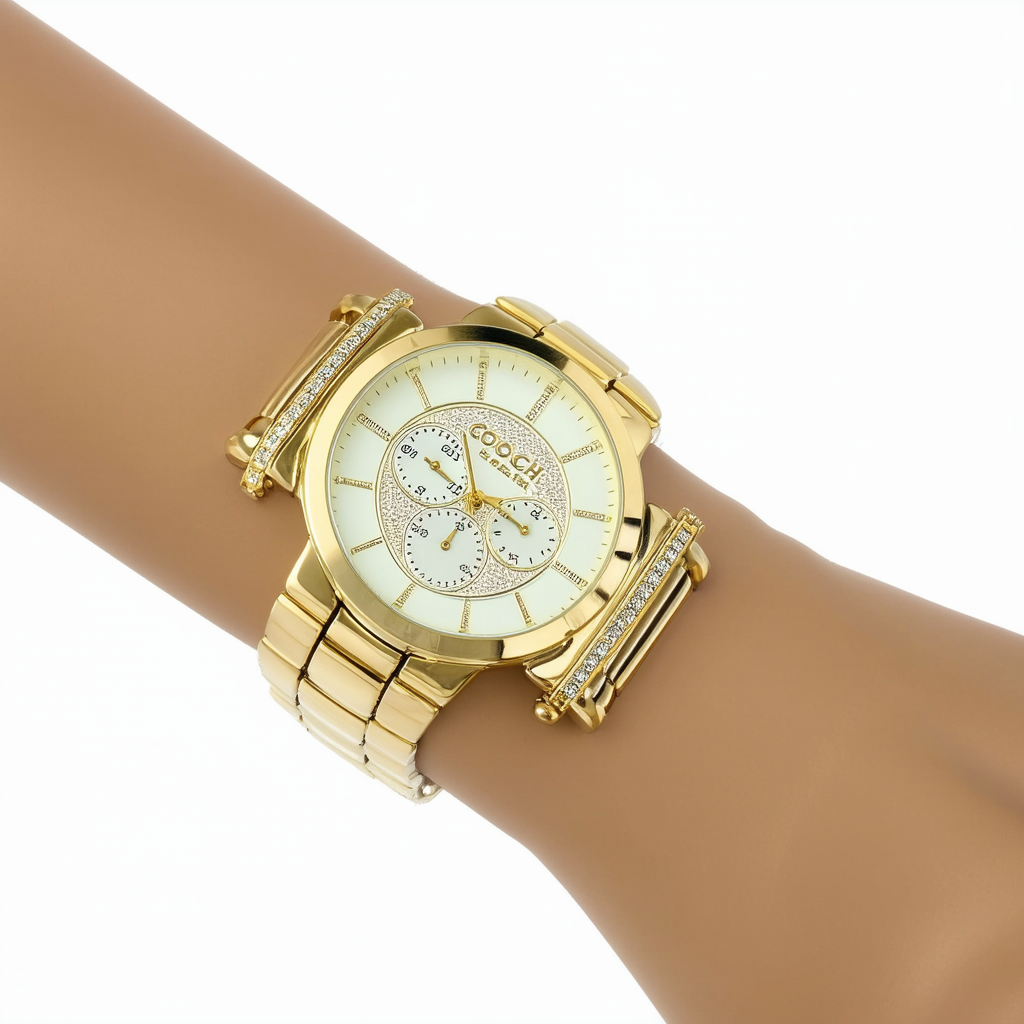 Coach Women's 14501657 Tristen Gold Tone Bracelet Watch