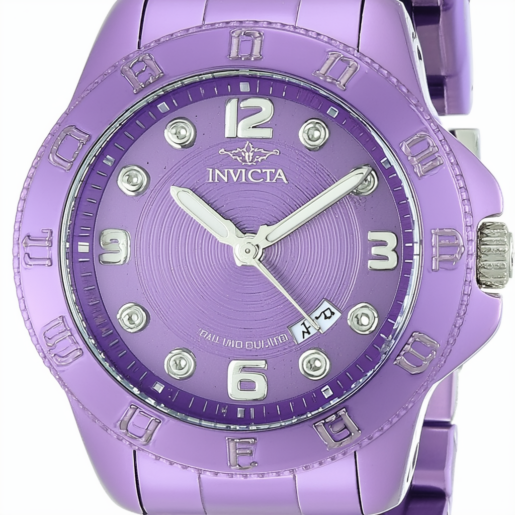 Invicta Women's 17821 Angel Analog Display Japanese Quartz Purple Watch