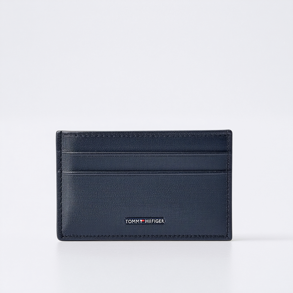 Tommy Hilfiger Men's RFID Blocking Slim Thin Bifold with Removable Card Holder and Gift Box