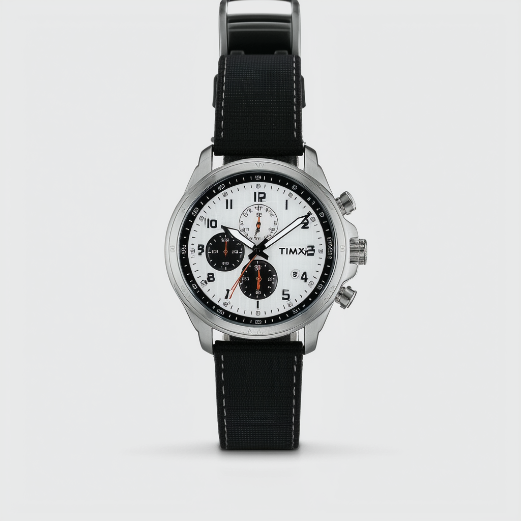 Timex Men's T2P285 Intelligent Quartz Adventure Series Stainless Steel Watch with Black Band