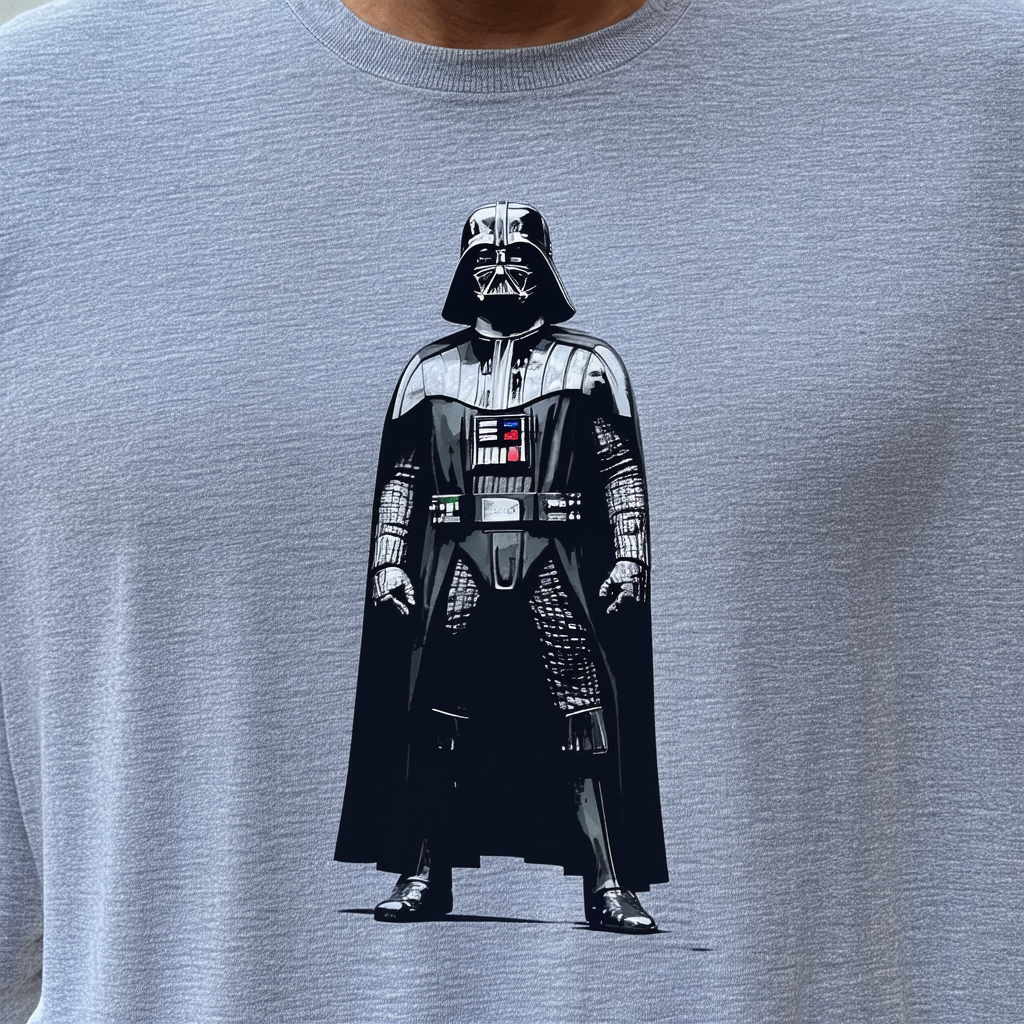 Star Wars Men's Poly Vader T-Shirt