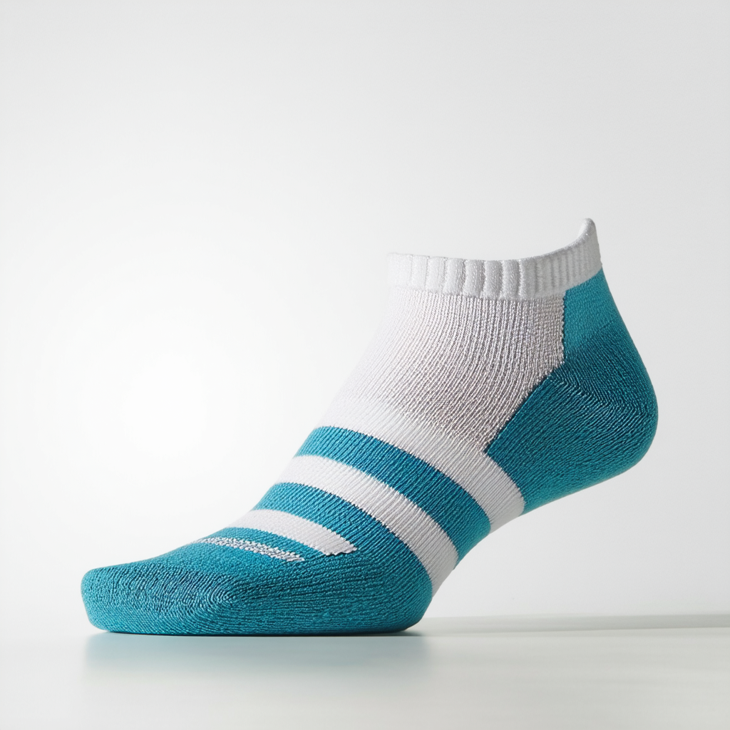 adidas Youth Climacool X No Show Large Sock, 2 Pair