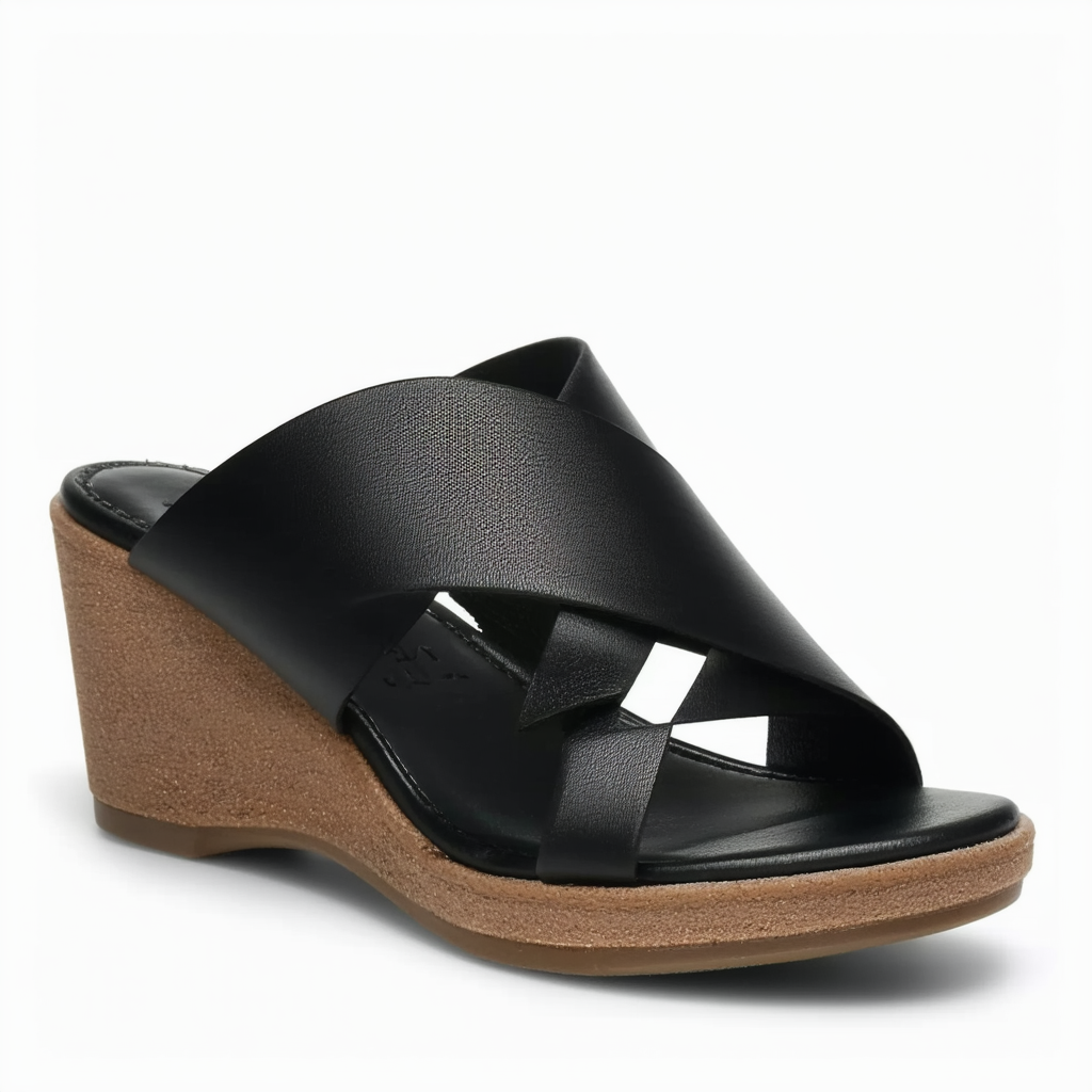 Rockport Women's Briah Asym 2 Piece Heeled Sandal