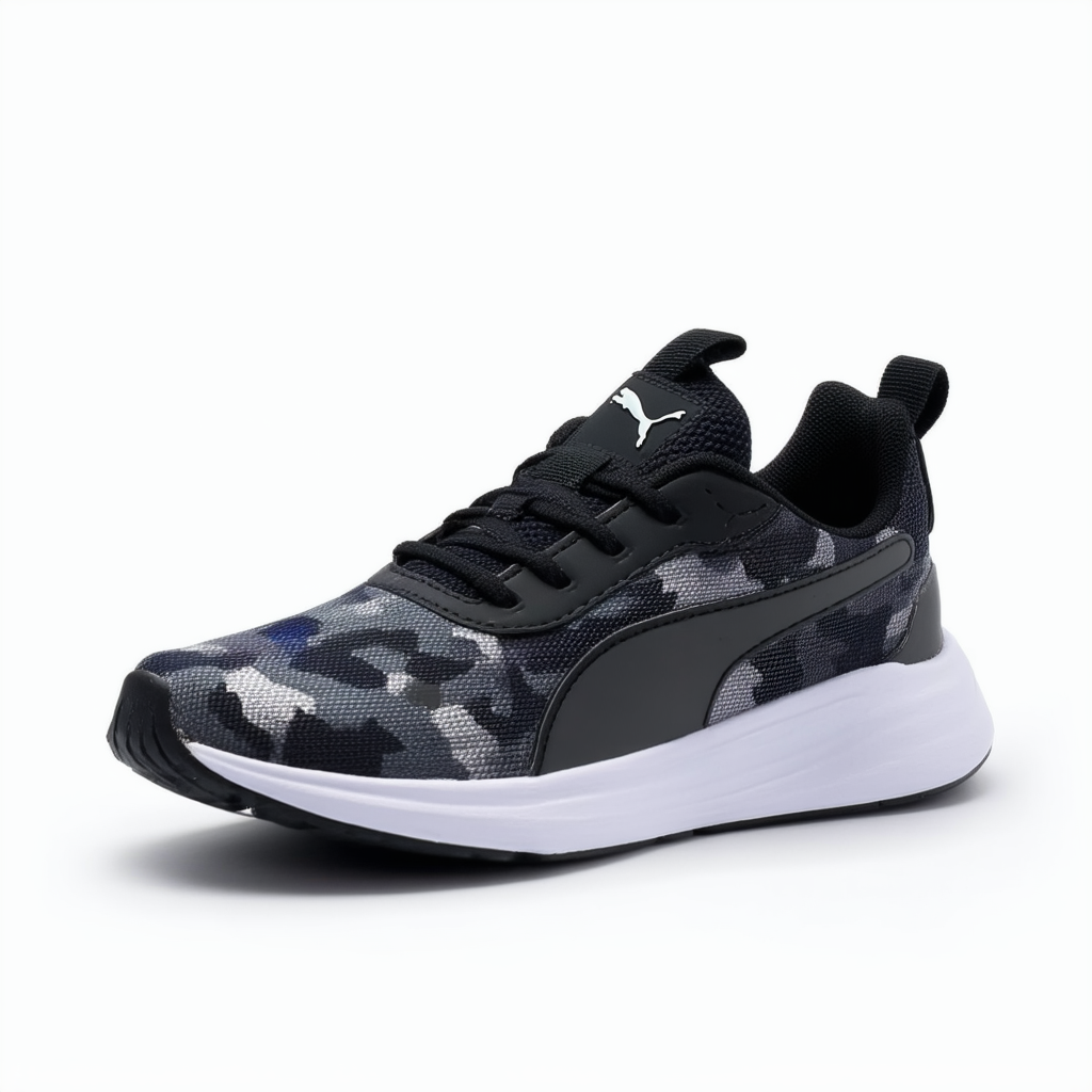 PUMA Carson Runner Night Camo Kids Sneaker (Little Kid/Big Kid)