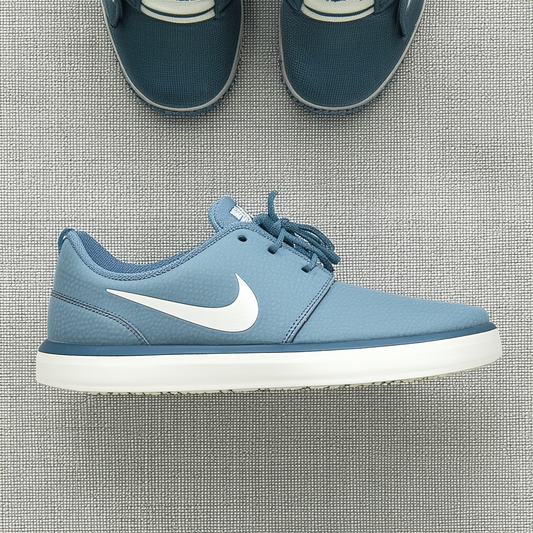 NIKE Mens Lunar Stefan Janoski Bamboo/Squadron Blue-Summit White Synthetic