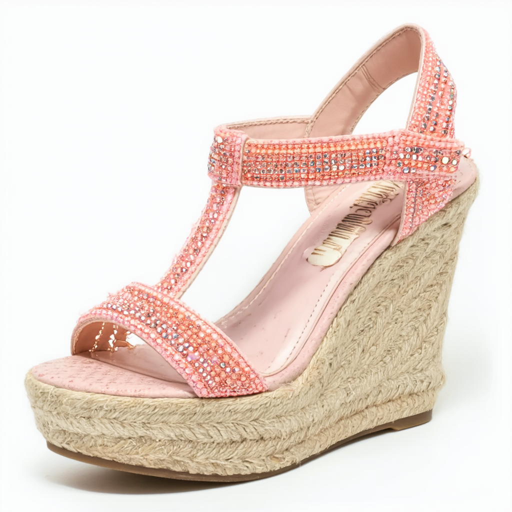 Betsey Johnson Women's Rambling Wedge Sandal
