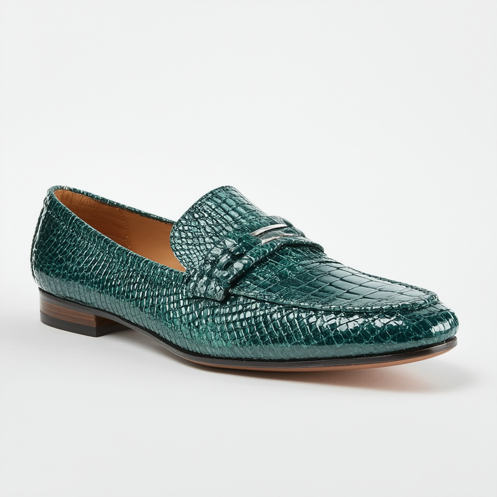 AK Anne Klein Women's Drewe Reptile Moccasin