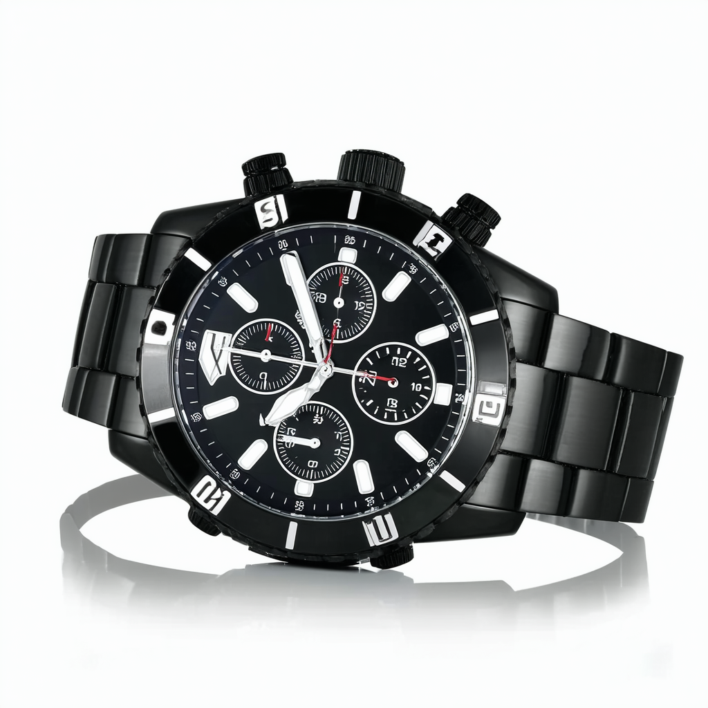 Invicta Men's 20252 S1 Rally Analog Display Swiss Quartz Black Watch