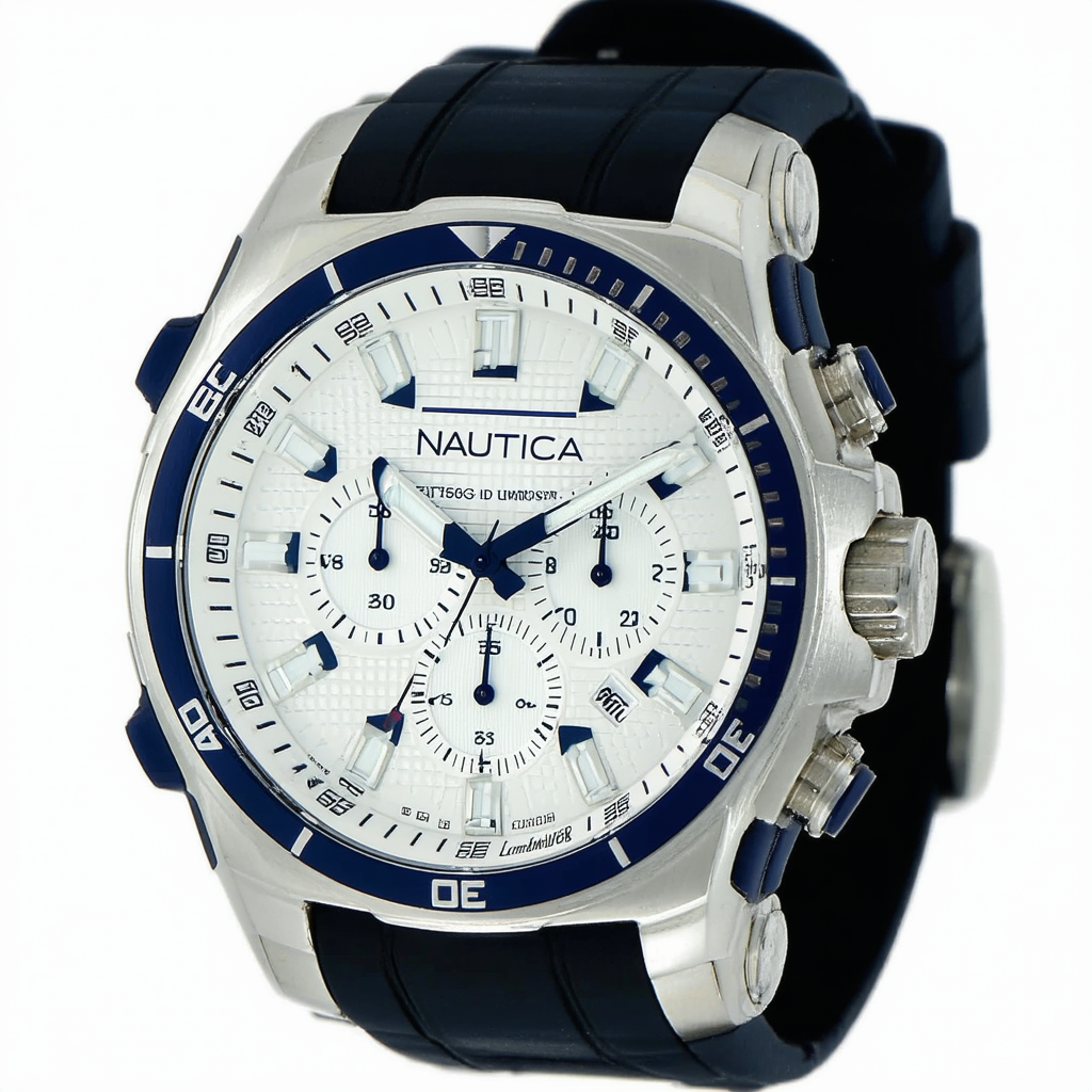 Nautica Men's N16509G BFD 100 Multifunction Luminous Dial Watch
