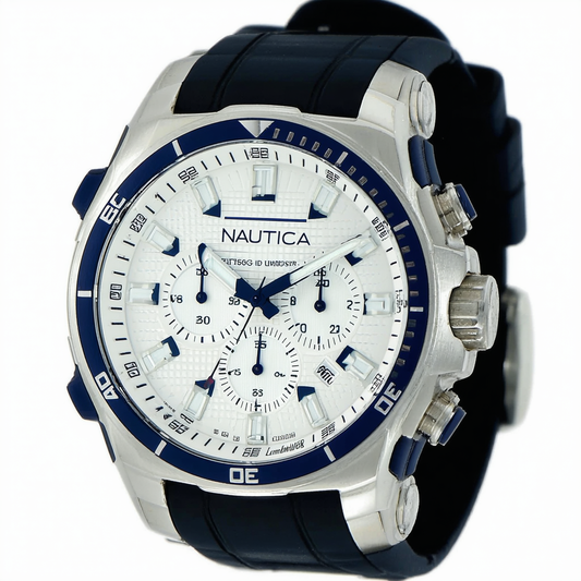 Nautica Men's N16509G BFD 100 Multifunction Luminous Dial Watch