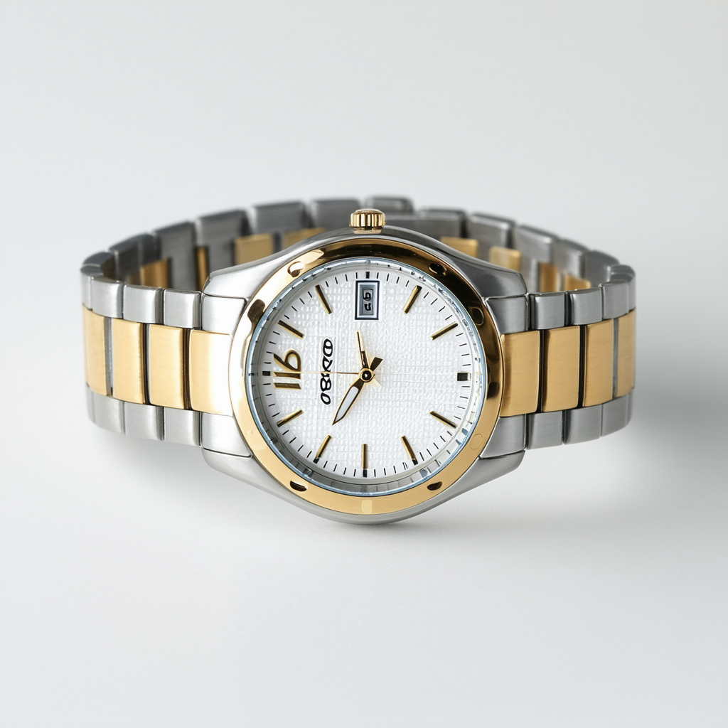 Seiko Women's SUP228 Analog Display Japanese Quartz Two Tone Watch