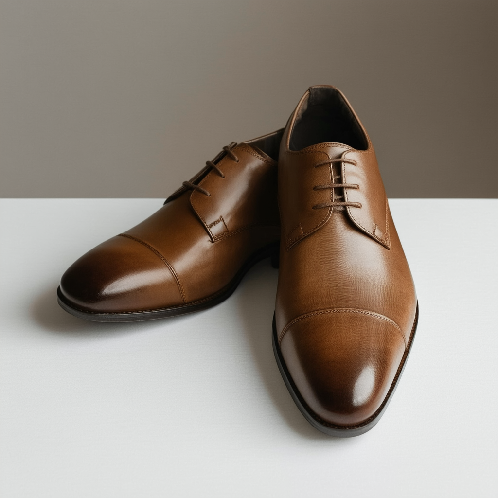 Calvin Klein Men's Carl Smooth Calf Leather Oxford