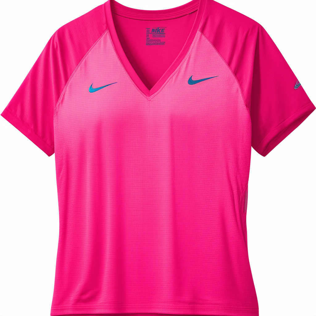 Nike 457355 Regular Legend V-Neck - Women's - Fusion Pink