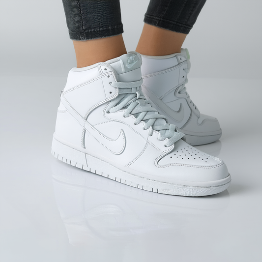 NIKE Women's Dunk Sky High Leather Casual Shoes Sneakers 528899