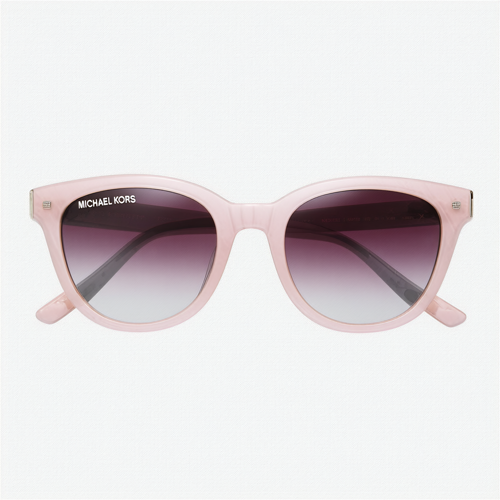 Michael Kors LIA MK2047 Sunglasses 324613-53 - Milky Pink Frame, Smoke Gradient MK2047-324613-53
