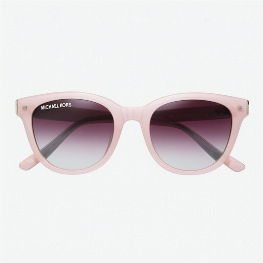 Michael Kors LIA MK2047 Sunglasses 324613-53 - Milky Pink Frame, Smoke Gradient MK2047-324613-53