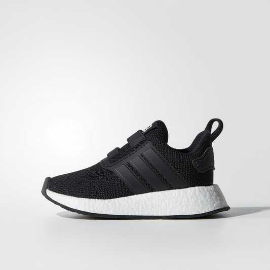 adidas Originals Baby Swift Run Sneaker, Core Black/Core Black/Core Black, 4 US Unisex Infant