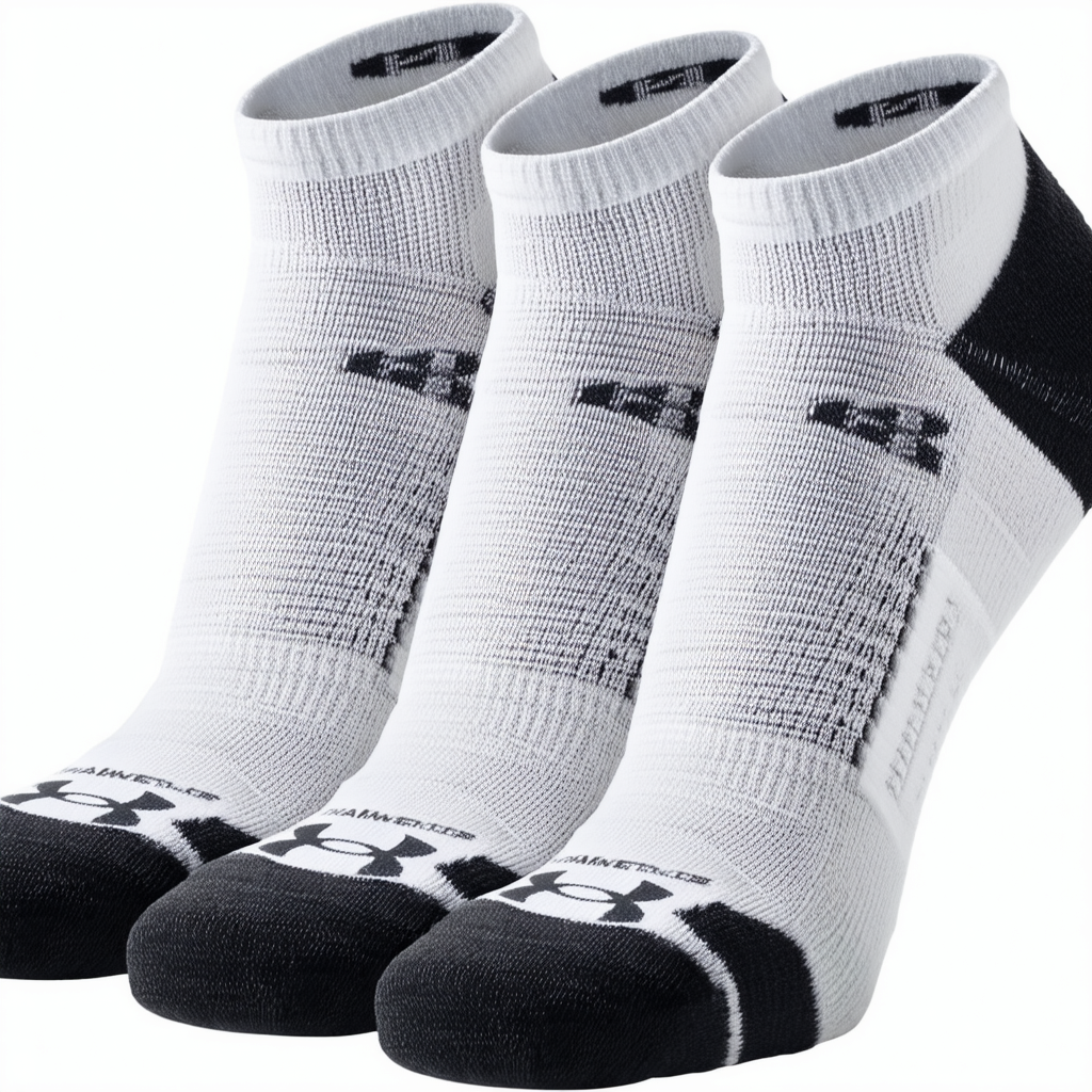 Under Armour Elevated Performance No Show Socks, 3-Pairs