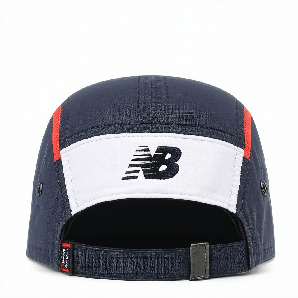 New Balance Men's and Women's 5-Panel Camper Color Block Archive Hat, One Size