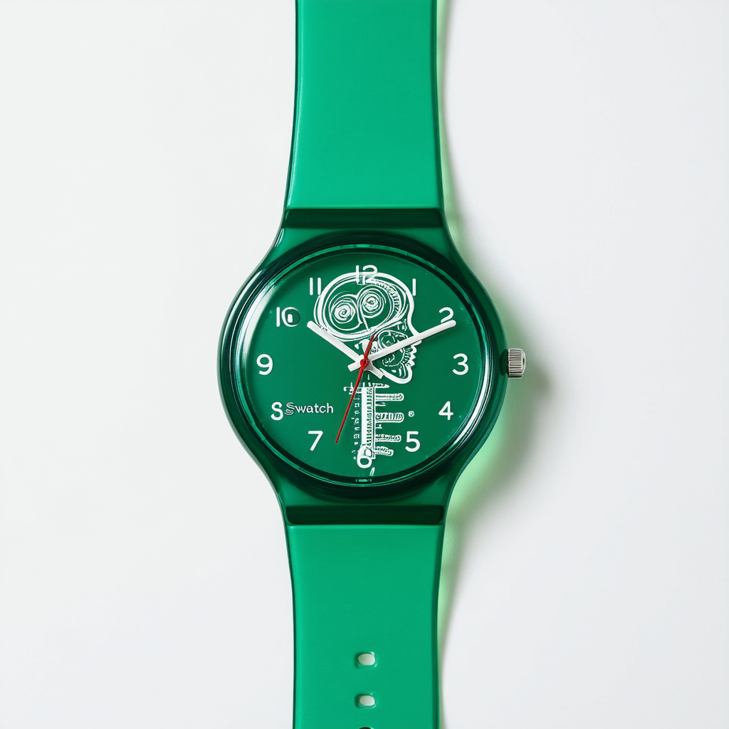 Swatch GREEN ANATOMY Unisex Watch (Model: SUON147)