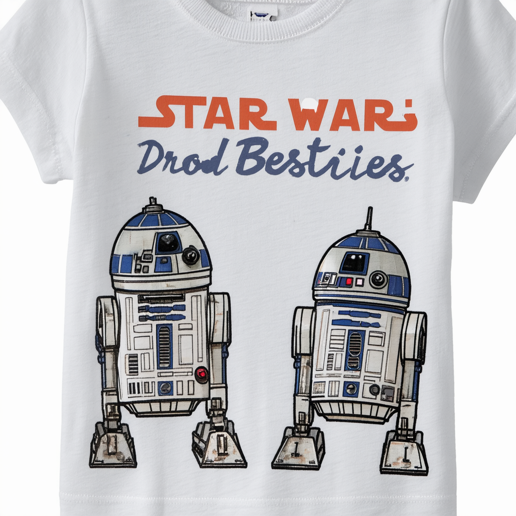 Junior's Star Wars Droid Besties T-Shirt
