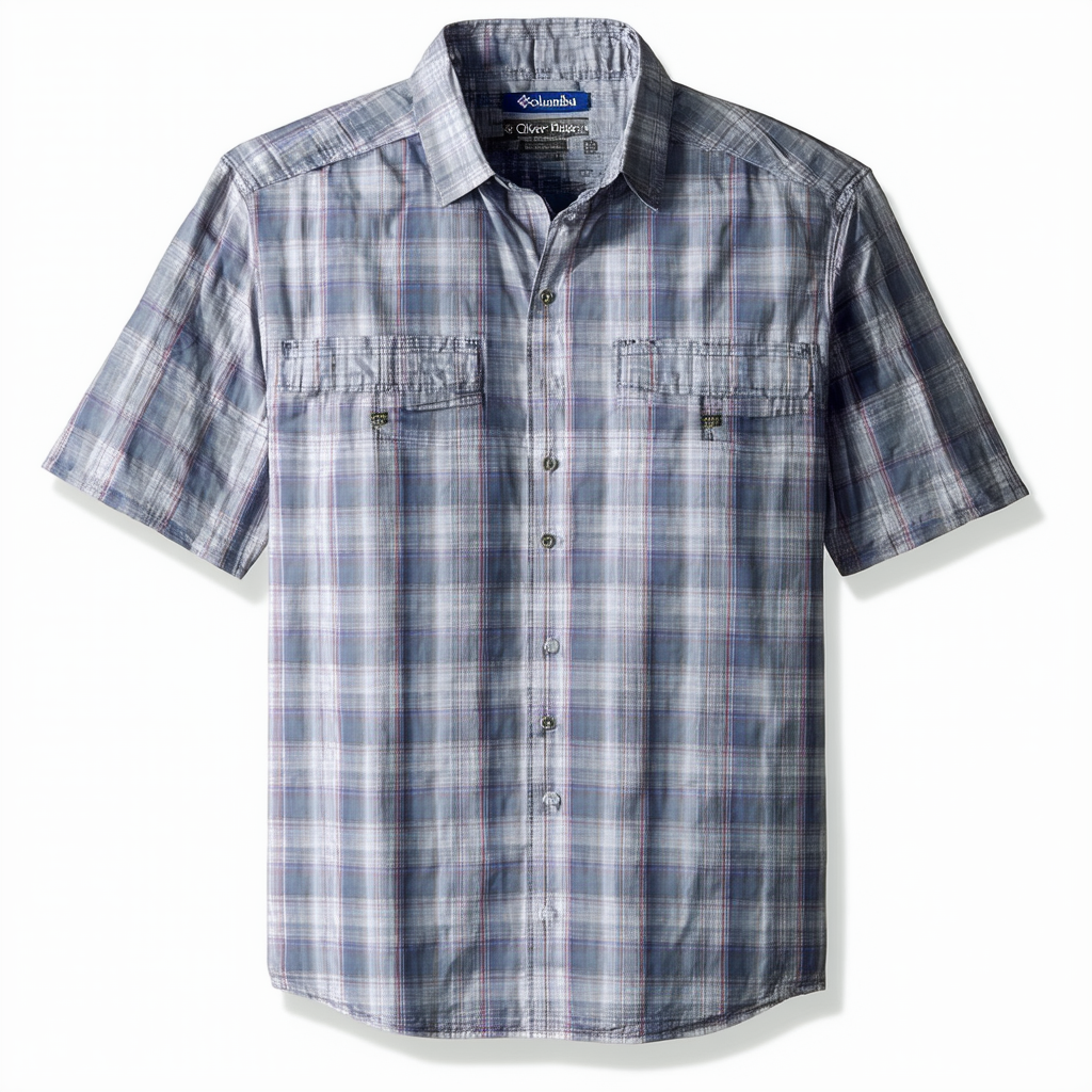 Columbia Men's Silver Ridge 2.0 Multi Plaid Short Sleeve Vented Shirt