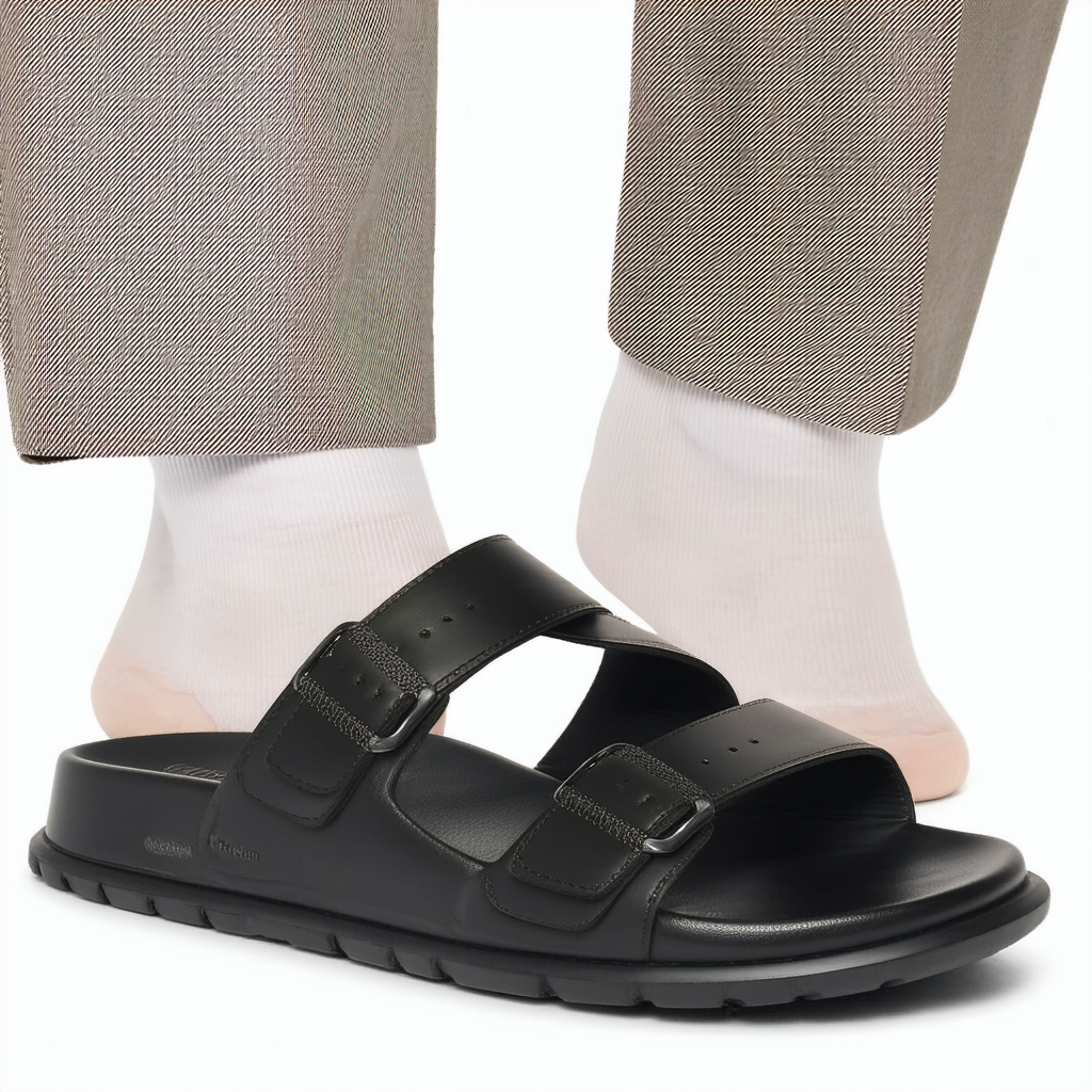 Cole Haan Men's Goldwyn 2.0 Multistrap Slide Sandal