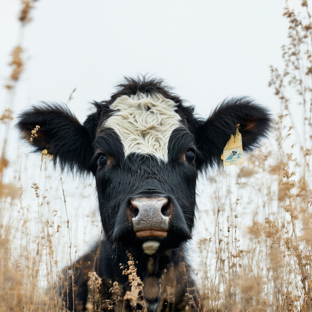 The Mountain Kids' Black Cow Face
