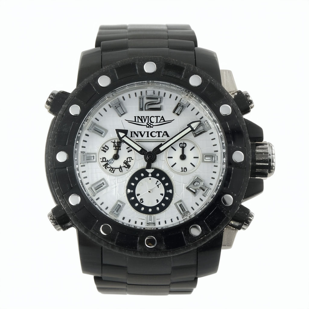 Invicta Men's 80711 Excursion Analog Display Swiss Quartz Black Watch
