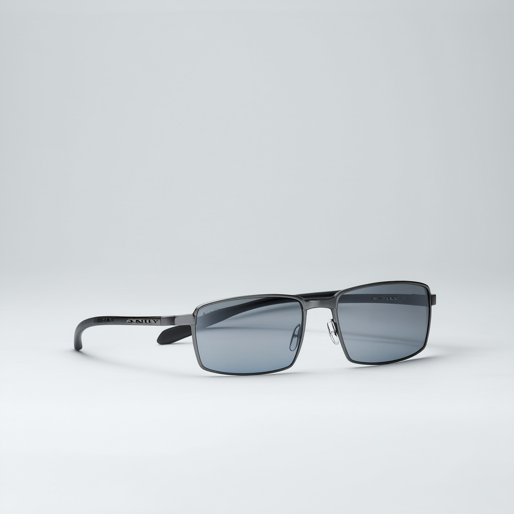 Oakley Men's OO4075 Square Wire Rectangular Metal Sunglasses
