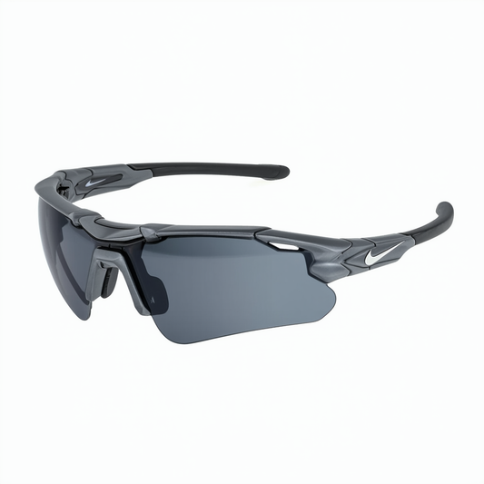 Nike Show X2 Pro PH Sunglasses, Metallic Pewter, Max Transitions Golf Tint Lens