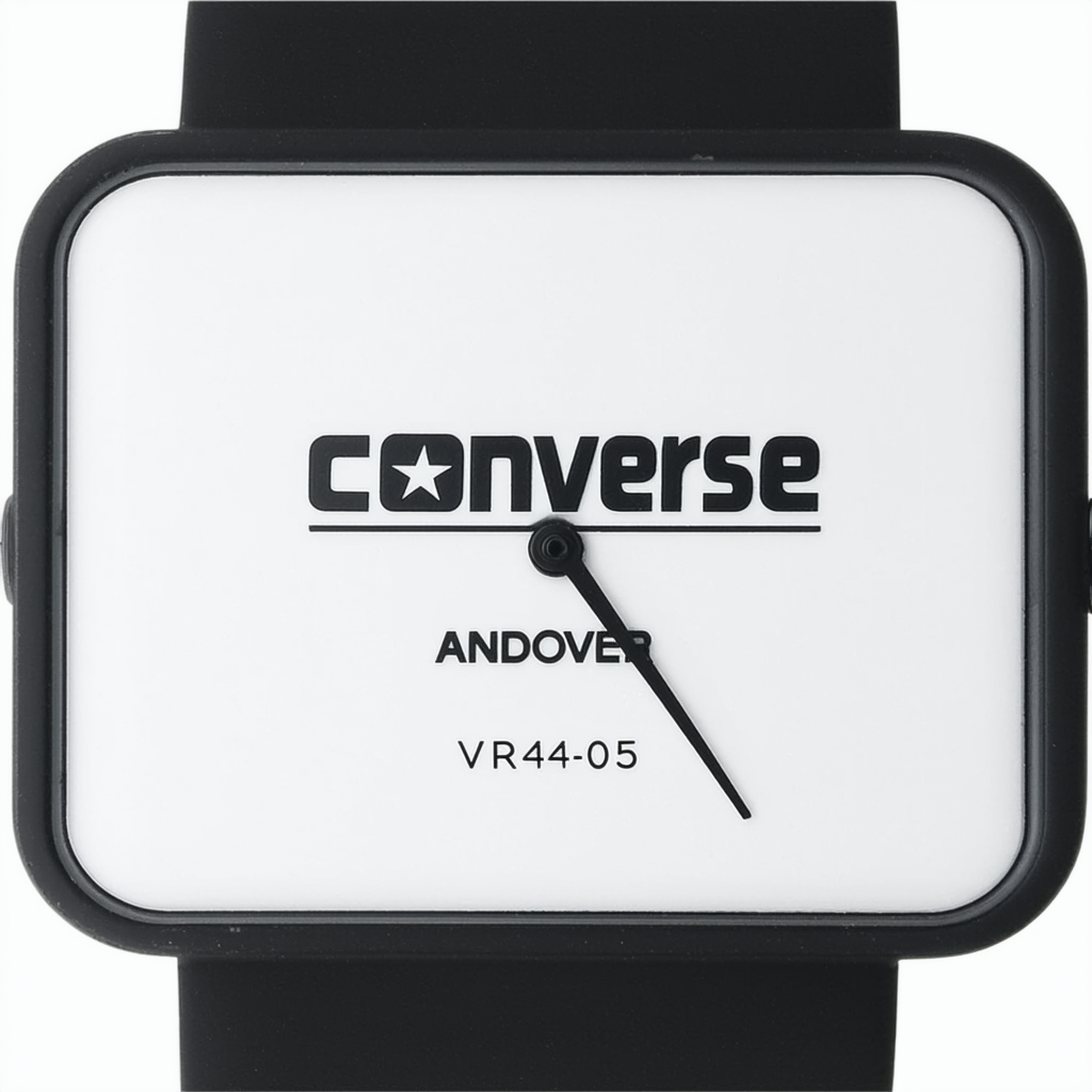 Converse Andover Black Silicone Mens Watch VR040-005