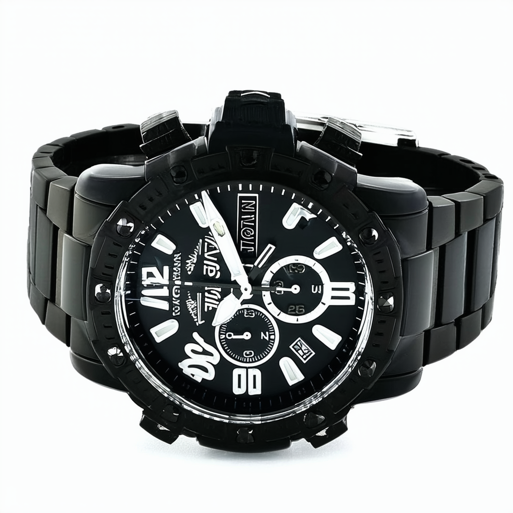 Invicta Men's 14437 Excursion Analog Display Japanese Quartz Black Watch